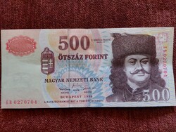 500 forintos bankjegy EB 1998