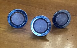 3 DB RETRO, KRÓM ÉS MŰANYAG KOMÓD, FIÓK FOGANTYÚ EGYÜTT 4.8 CM