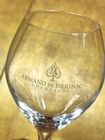 CHAMPAGNE CLUB - Armand de Brignac Champagne kristály pezsgőspohár szett – 6 db 28,5 cl