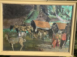 Ezüst György vásáros szekerek