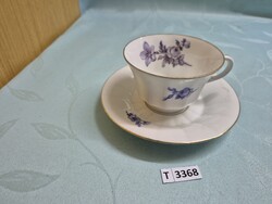 T3368 Bavaria Schumann porcelán teás csésze+alj