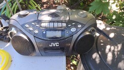 „JVC RC-EX30 boombox – CD/MP3/kazetta/rádió, hordozható javításra alkatrésznek