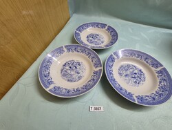 T3357 AML Royal jelenetes porcelán mélytányér 3db 20cm