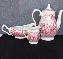 Myott Royal Mail Staffordshire finom angol porcelánok, teáskancsó