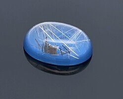 • Mesés aranyrutil kvarc /  lapis lazulit dublett drágakő 5.2 ct -  kézműves ékszerek