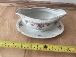 Német porcelán mártásos tál