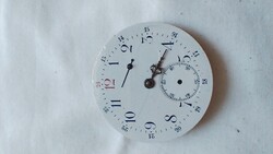 IWC sorszámozott svájci horgonyjáratú zsebóra torzó – 24 órás számlappal