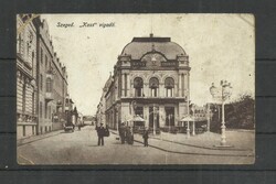 1905.- Szeged - futott képeslap - Kass vigadó