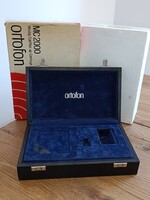 ORTOFON MC 2000 lemezjátszó hangszedő díszdoboz (HANGSZEDŐ NÉLKÜL!)