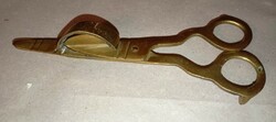 ANTIK RÉZ GYERTYAOLTÓ KANÓCVÁGÓ OLLÓ -16 cm-  Art&Decoration