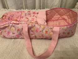 JÁTÉK - MÓZESKOSÁR - LILLIFEE - 56 x 20 x 14 cm - TEXTIL - HIBÁTLAN