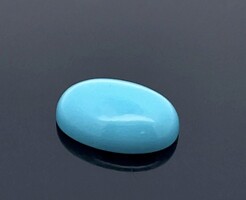 • Türkiz kaboson 18 * 13 mm , 7.55 ct  ékszerészeknek, gyűjtőknek
