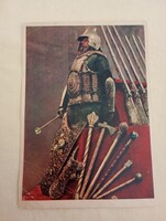 Képeslap 06 orosz 1957 íratlan Királyi-Bojár Páncél- és Fegyvertár - Pravda Kiadó