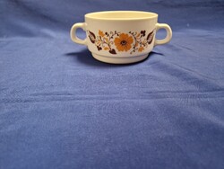 Panni mintás levescsésze Alföldi porcelán