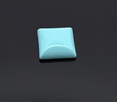 • Türkiz kaboson 10* 10 mm , 2.85 ct  ékszerészeknek, gyűjtőknek