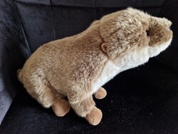 Plüss vombat vagy vízidisznó, mérete 35cm, nagyon jó állapotban