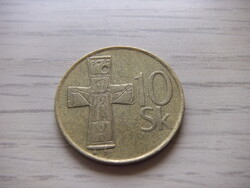 10 Korona  2003    Szlovákia   A képen látható állapotban