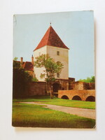 Képeslap 1977. Sárvár - a vár épülete - Sárvár bélyegzéssel