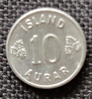 Izland 10 aurar 1971 (U28)