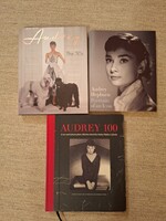 3 db Audrey Hepburn fotóalbum
