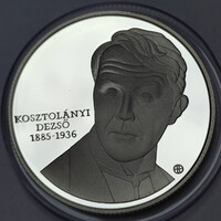 MNB ezüst 5000 FT Kosztolányi Dezső