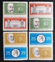 ND795-8W1 / NDK 1960 150 éves a Humboldt  Egyetem bélyegsor postatiszta függőleges párok