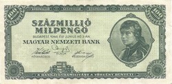 100 millió százmillió milpengő 1946 2.