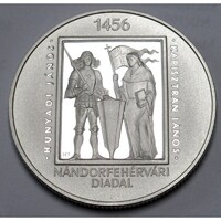 Magyarország,5000 forint 2006 PP - Nándorfehérvári diadal aUNC+ ezüst 31.46g925