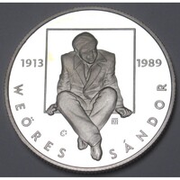 Magyarország,5000 forint 2013 PP - Weöres Sándor UNC ezüst 20g925