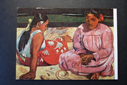 Képeslap, Művészet, Paul Gauguin- Tahiti nők