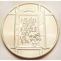 Magyarország,100 forint 1985 - Kulturális Fórum UNC nikkel