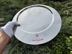 CHAMPAGNE CLUB - TAITTINGER Comtes de Champagne Tükörfényes Tálalótál