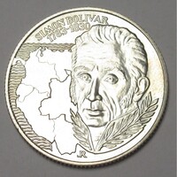 Magyarország,100 forint 1983 - Simon Bolivar UNC nikkel