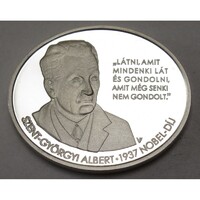 Magyarország,3000 forint 2012 PP - Szent-Györgyi Albert UNC ezüst 12.50g925