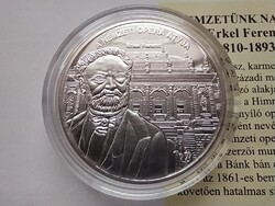 Magyarország Nemzetünk nagyjai Erkel Ferenc .333 Ezüst Érem PP