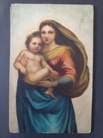 Szűz Mária a gyermek Jézussal – vallásos szentkép