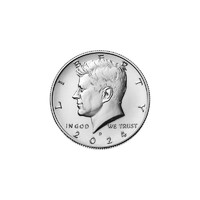 USA,half dollar 2024 D aUNC+ nikkel