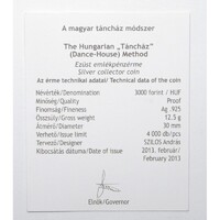 Magyarország,3000 forint 2013 - Magyar Táncház módszer - Certifikáció