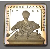 Magyarország,500 forint 2002 PP - Kempelen Farkas sakkautomatája UNC nikkel