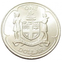 Fiji,1 dollar 1969 aUNC+ nikkel