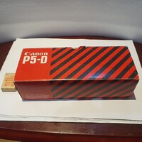 Retro Canon P5-D nyomtatószámológép működik iroda dekoráció szocreál