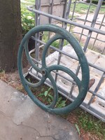 Cast iron drive wheel
