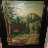 Barabás jelzéssel olaj / vászon 65x50cm