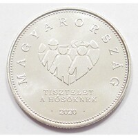 Magyarország,10 forint 2020 - Tisztelet a hősöknek aUNC+ nikkel