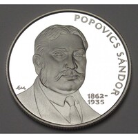 Magyarország,3000 forint 2012 PP - Popovics Sándor UNC ezüst 20g925