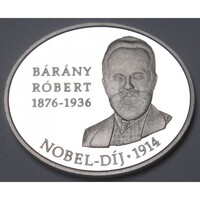 Magyarország,5000 forint 2014 PP - Bárány Róbert UNC ezüst 12.50g925