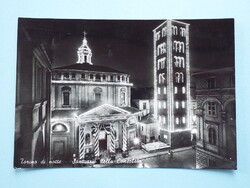 Képeslap (34) - Olaszország - Torino - Santuario della Consolata templom 1950-es évek