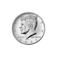 USA,half dollar 2023 P aUNC+ nikkel