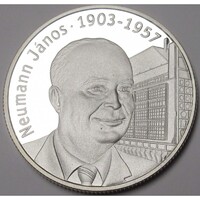 Magyarország,5000 forint 2003 PP - Neumann János UNC ezüst 31.46g925