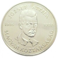 Magyarország,10 forint 2005 - József Attila aUNC+ nikkel